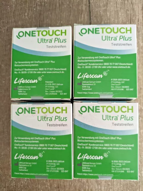 ONE TOUCH Ultra Plus Teststreifen 200 St + Lanzetten 200St