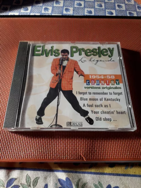 CD/Elvis PRESLEY compilation 15 titres-3/1954-3/55/4/56/3/57/2/58/neuf(b2)