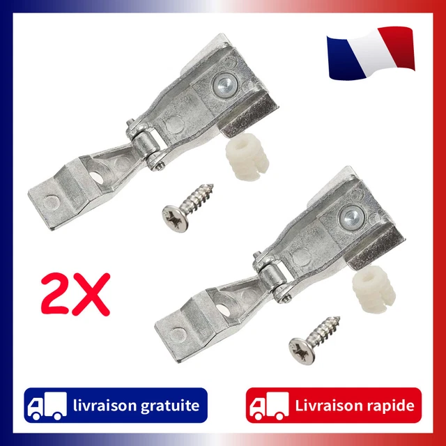 2x Kit Réparation Poignée de Porte pour Fiat 500 Alfa Romeo 147 51964555
