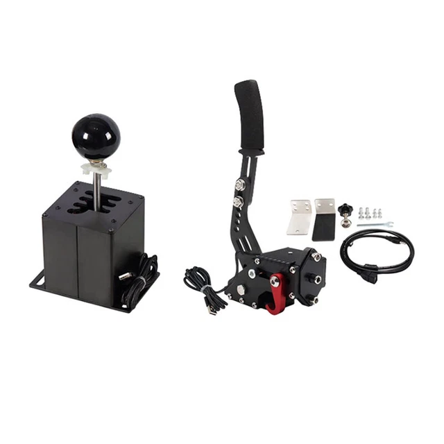 PC USB SIMULATOR Shifter Handbrake with Clamp For G29 G27 G25 G920
