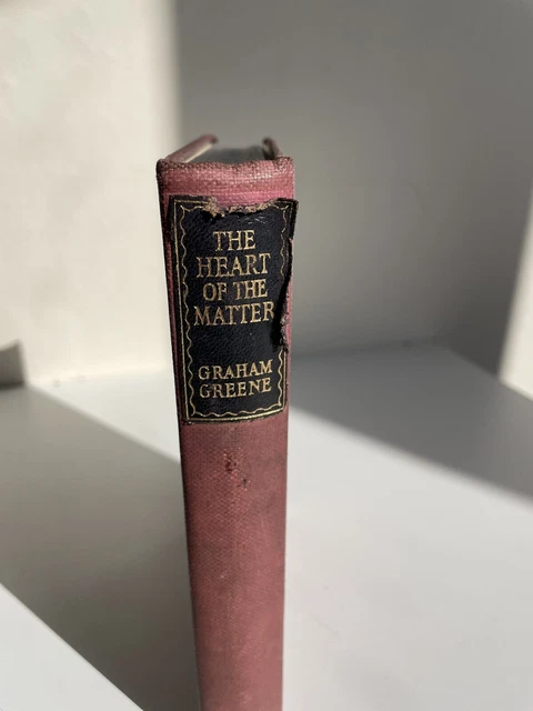 GRAHAM GREENE - The Heart of the Matter. H/b. 1950. Vintage. EUR 16,08 ...