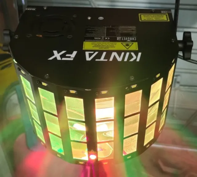 Chauvet Kinta FX Multi Effect Derby RGBW Kinta / Laser/Strobe DJ Disco LED Light