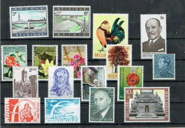 Lot Belgium Mint Minr 1207 Small Adhesion