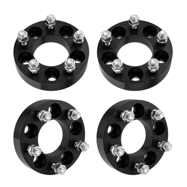 4Pcs 1.25" 5x108 to 5x114.3 Wheel Spacers Adapters 12x1.5 Studs for Volvo