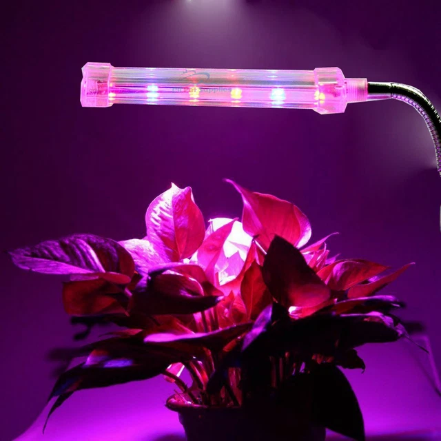 6LEDs 0.5W Clip Light Red &Blue HIGH LUMEN Aquarium Plant Marine FOWLR