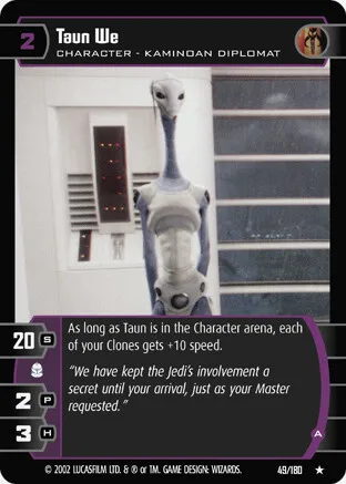 Taun We (A) - Attack of the Clones - Star Wars TCG