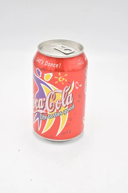 Vintage 2002 Coca Cola Let's Dance Italy Full Can 330ml