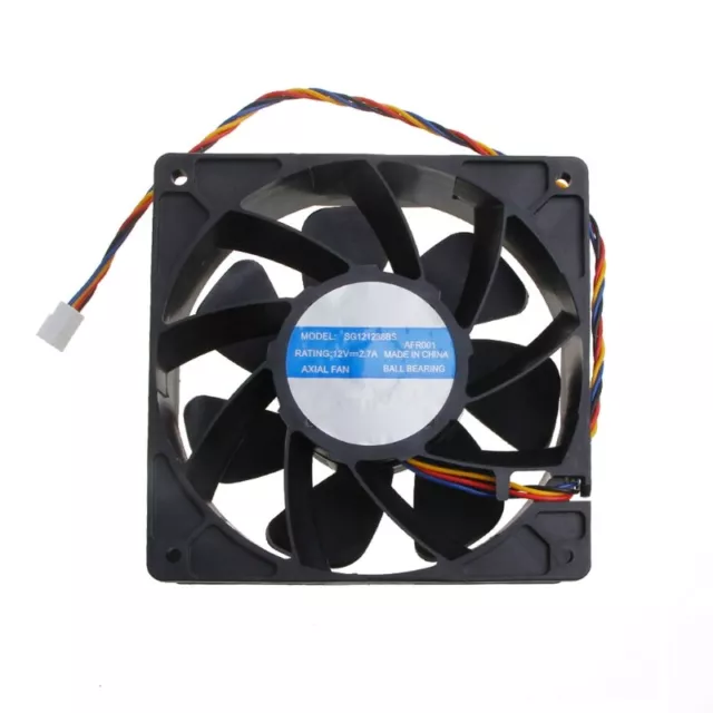 SG121238BS 12CM Cooling Fan 12cm DC12V 2.7A 4P PMW Ball Bearing PWM Control