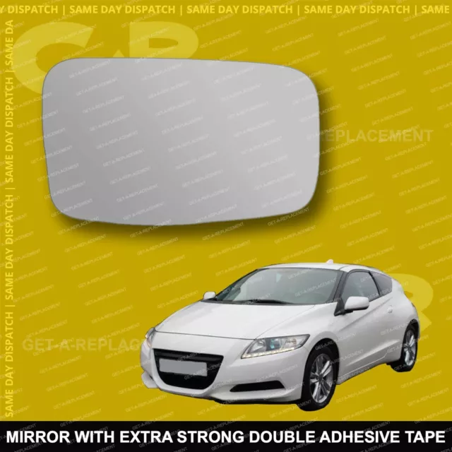 For Honda CR-Z wing mirror glass 10-16 Right Driver side Spherical