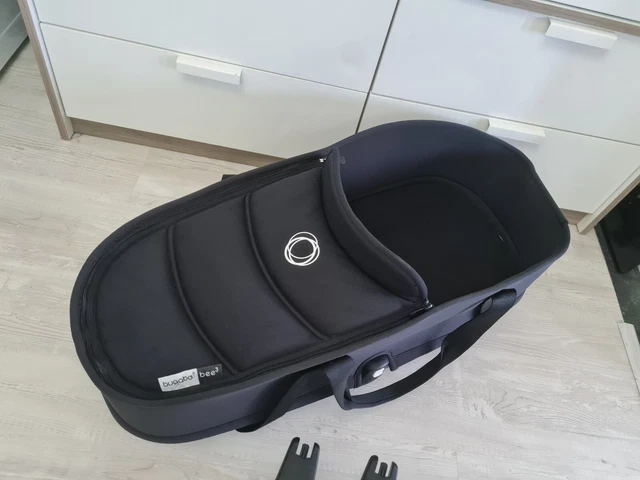 Carrycot/moisés negro Bugaboo Bee3 se ajustará a abeja plus, Bee5 y Bee6