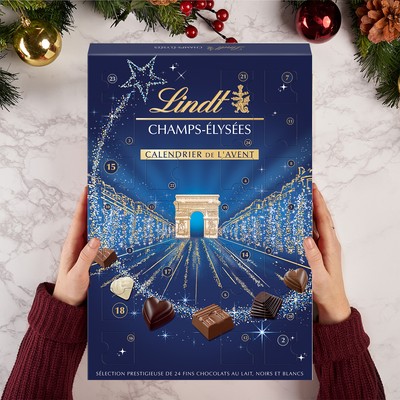 LINDT ADVENT CALENDAR 2022 Calendrier de l'Avent 2022 Lindt Chocolat
