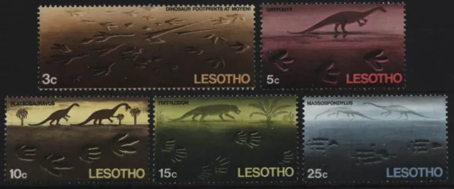 Lesotho 1970 - Mi-Nr. 75-79 ** - MNH - Prähistorische Tiere