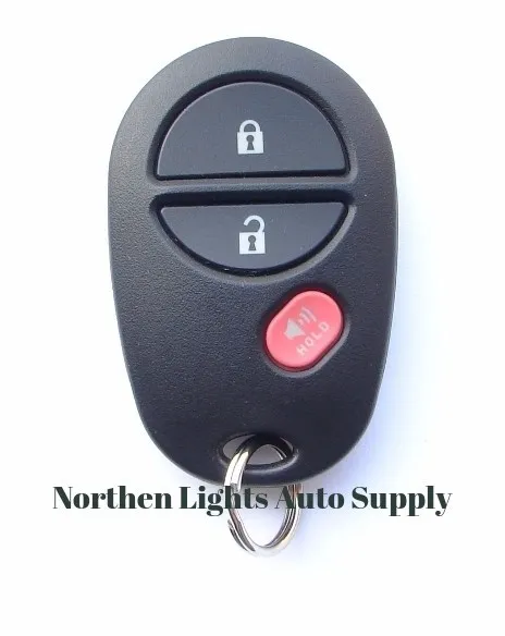 Genuine Toyota Keyless Entry Remote Key Fob Transmitter Alarm GQ43VT20T