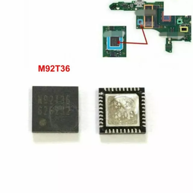 M92T36 puce IC puce de contrôle d'alimentation remplacement pour carte mère console commutateur