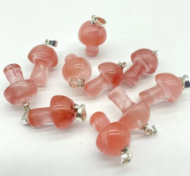 Natural Gem Stone Quartz Crystal Amethyst Pendant For Jewelry Making Necklace