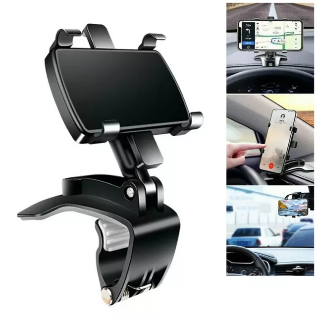 Universal Auto Rückspiegel Handy Halterung 360 Grad faltbar Smart Telefon  Halter