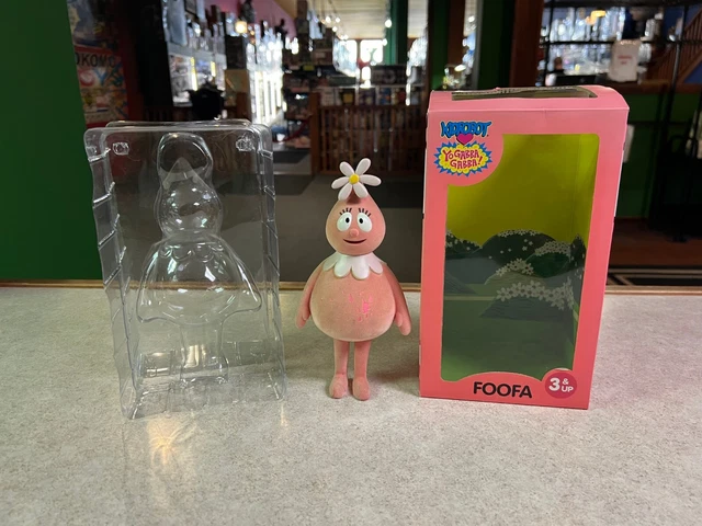 URBAN VINYL TOY Art Kidrobot Yo Gabba Gabba 2007 FOOFA Flocked 9