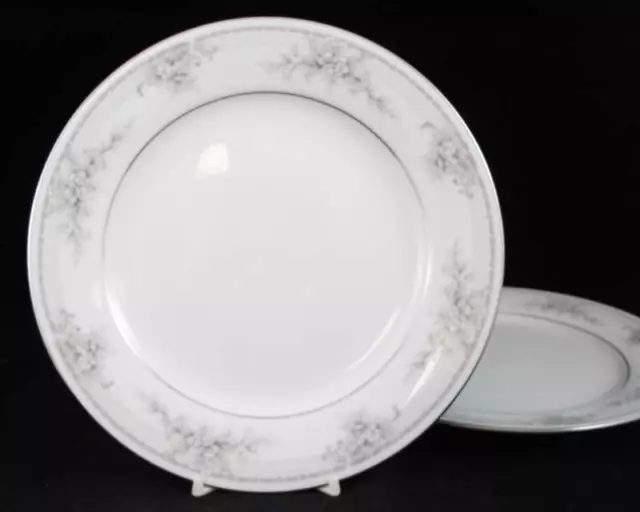 Noritake Sucré Leilani Groupe De 2 Salade Assiettes