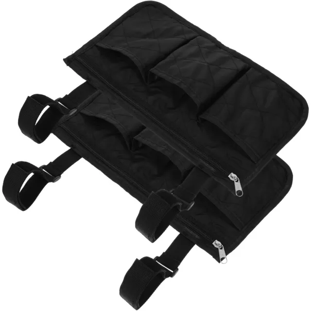 2St praktisch Rollstuhl-Seitentasche Tasche für Pro Lagerung