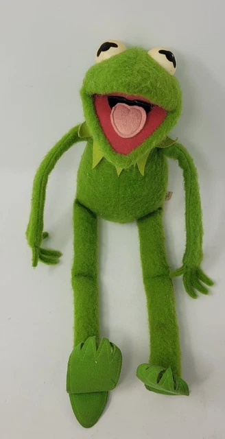 Kermit the Frog Fisher Price 850 Jim Henson Muppets Doll Plush 18" Vintage 1976