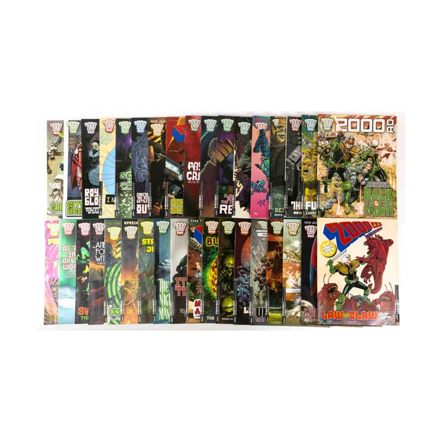 COLLECTION REBELLION JUDGE Dredd Mag 2000 A.D. - Numéros #2271-2305 NM ...