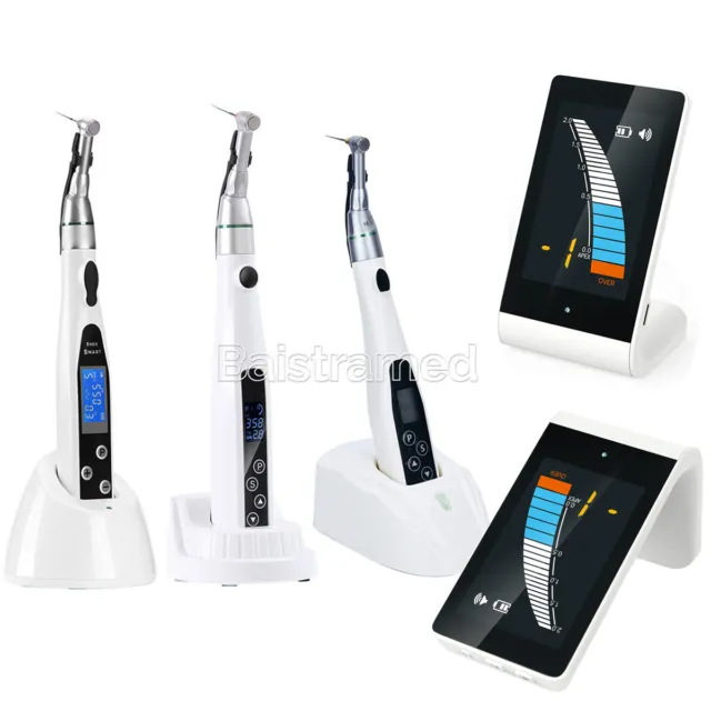 Dental Cordless LED Endo Motor 16:1 Contra Angle/ Apex Locator Root Canal Finder