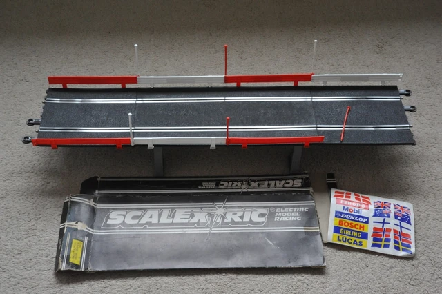 SCALEXTRIC C169 CLASSIC Flyover Bridge Long 27.5" Boxed £9.99 - PicClick UK