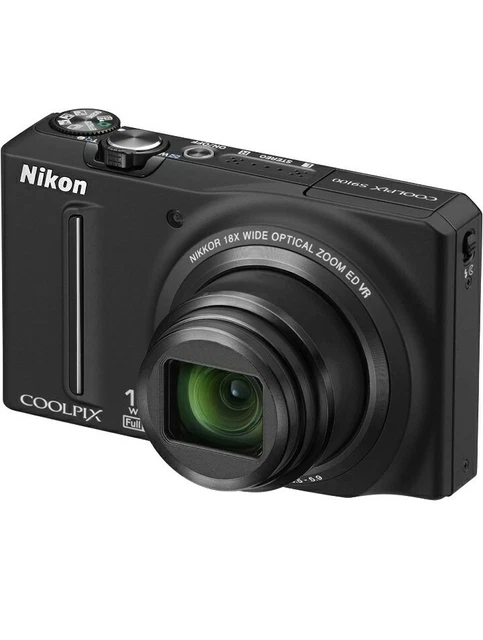 Nikon Coolpix S9100 fotocamera digitale 12,0 megapixel - nero