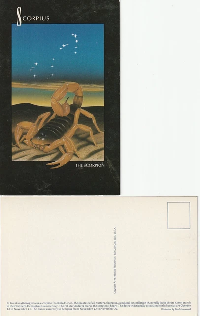 CARTE POSTALE SIGNE du ZODIAC, TAUREAU illustré par Ronald Searle EUR 3,99 - FR