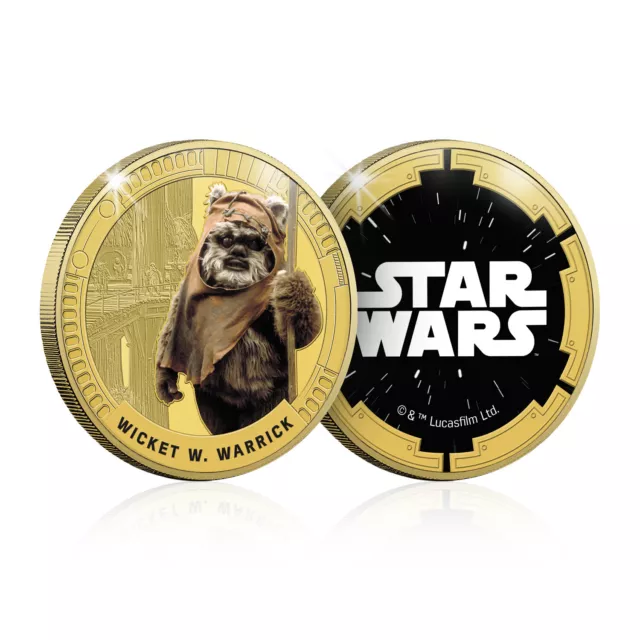 Star Wars Gifts Episode IV - VI Collectable Gold Coin - Wicket