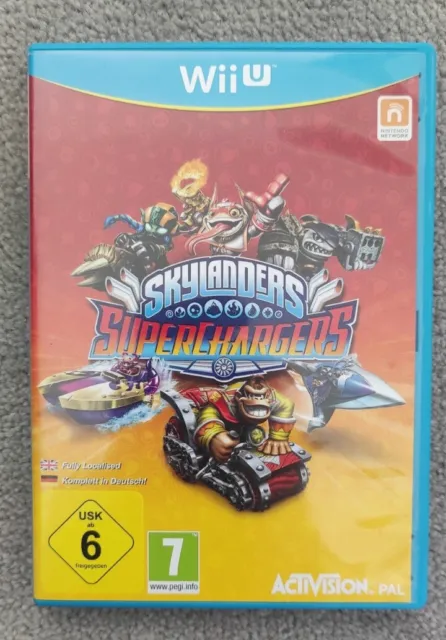 Skylanders SuperChargers Game for Nintendo Wii U (Game Only) VGC