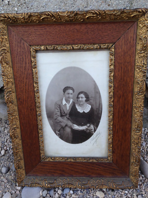 Petit cadre photo ancien laiton 1900 | Coucou Retro