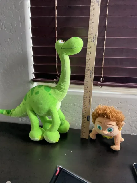 Disney Arlo The Good Dinosaur 19” Plush Stuffed Animal with Spot the Caveman Boy