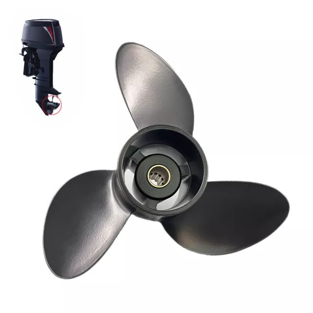 Boat Propeller 7.8x8 For Mercury Tohatsu Nissan Outboard Motor 4 5 6HP 12 Tooth