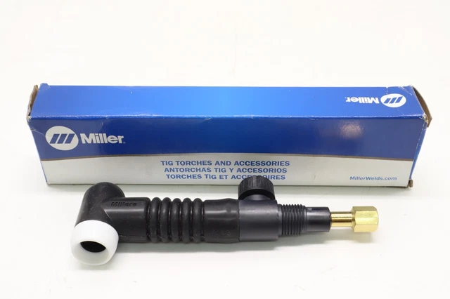 Miller Weldcraft A-150F Air-Cooled Tig Torch Body W/Valve Wp-17V