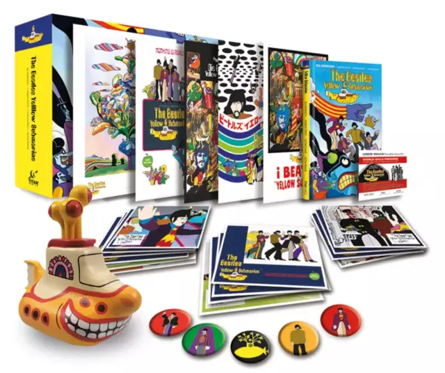 The Beatles Yellow Submarine Limited Edition Box Set (Hardcover) No.558 of 1968