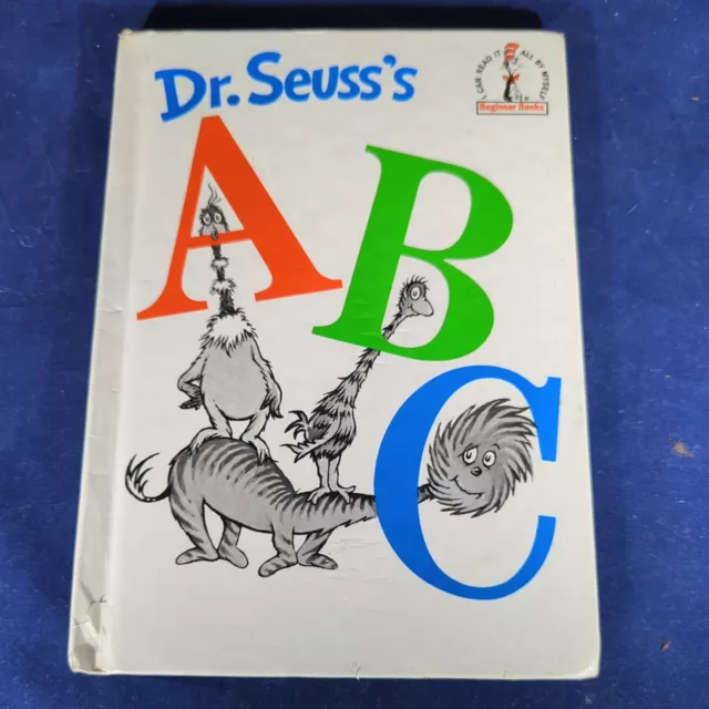 Dr. Seuss ABC Book Hardcover Out of Print Cat's Back Cover