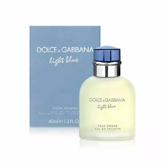 Light Blue Cologne By Dolce & Gabbana Eau De Toilette Spray FOR MEN 1.3 oz