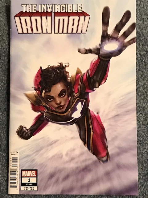 Invincible Iron Man 1(2022) Ivan Tao “ Ironheart” variant cover