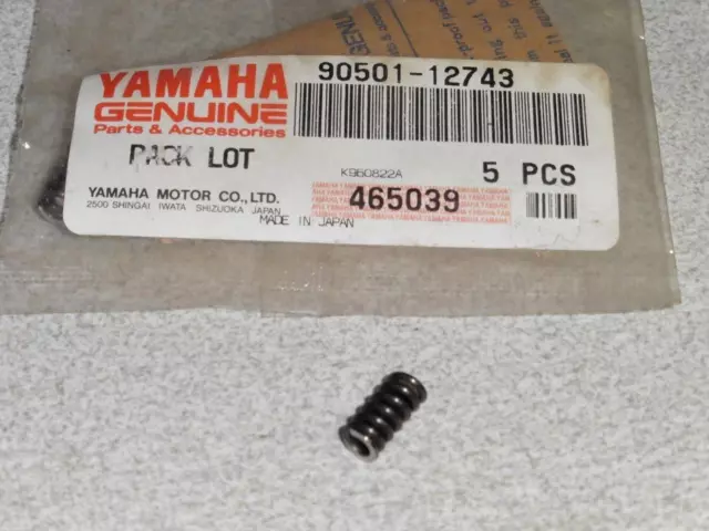 Feder Fußraste footrest spring compression passt an Yamaha Yfm 70 90501-12743