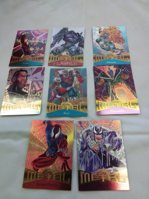 marvel metal cards