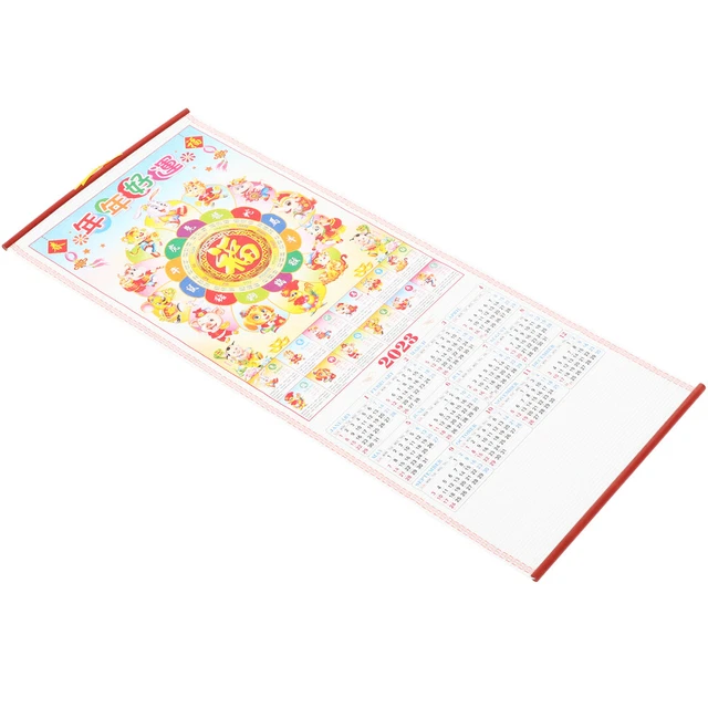 WALL CALENDAR PLANNING 2023 Year The Rabbit Calendar Japanese Gifts
