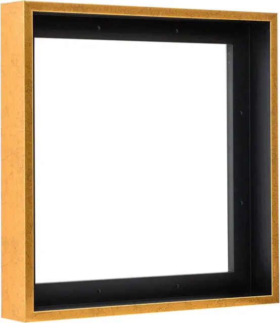 24X24 Inch Floater Frame for 1.5" Deep Canvas Paintings, Wood Panels & Stretched