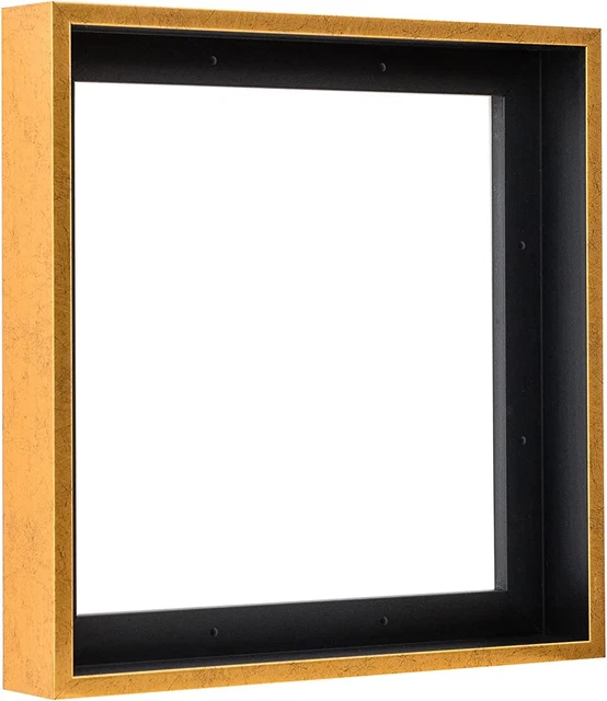 24X24 Inch Floater Frame for 1.5" Deep Canvas Paintings, Wood Panels & Stretched