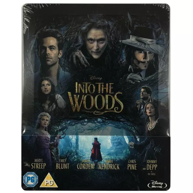 Into The Woods Blu-Ray Steelbook - UK Release Limited Edition