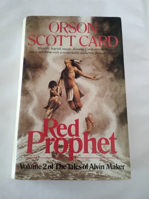 1st UK Ed Red Prophet by Orson Scott Card Vol 2 Tales of Alvin Maker Hardcover