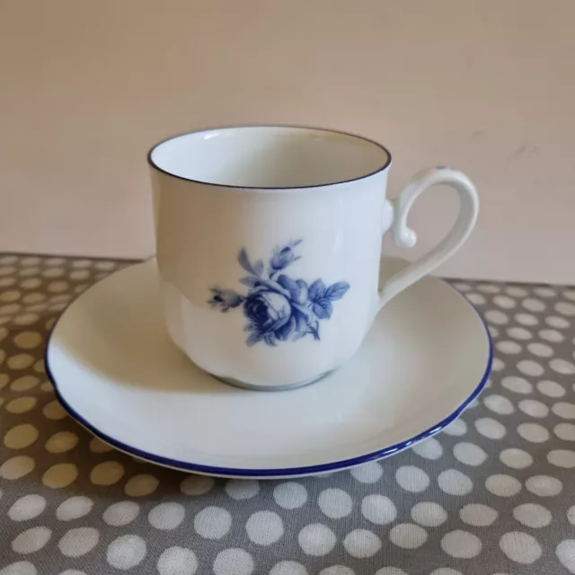 Vintage Seltmann Weiden Bavaria Coffee Cup And Saucer. Initialled "D E"