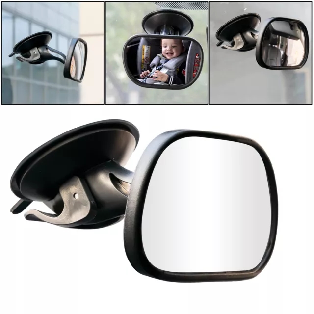 Auto KFZ Innenspiegel Rückspiegel Spiegel Saugnapf für Auto/Baby Rücksitzspiegel
