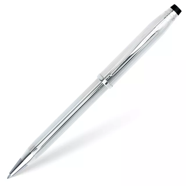 Cross Century II Sterling Silver Ballpoint Pen HN3002WG Rotating extension type