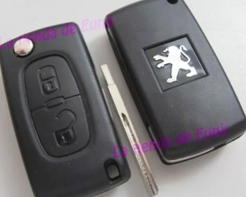 Coque plip Gehäuse Schlüssel Fernsteuerung Peugeot 2 Tasten 207 307 308